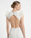 Vestido "Structural White"