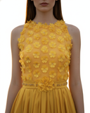 VESTIDO YELLOW BLOSSOM MINI