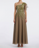 VESTIDO DE GALA "NATURE REBORN" | BORDADO BOTÁNICO